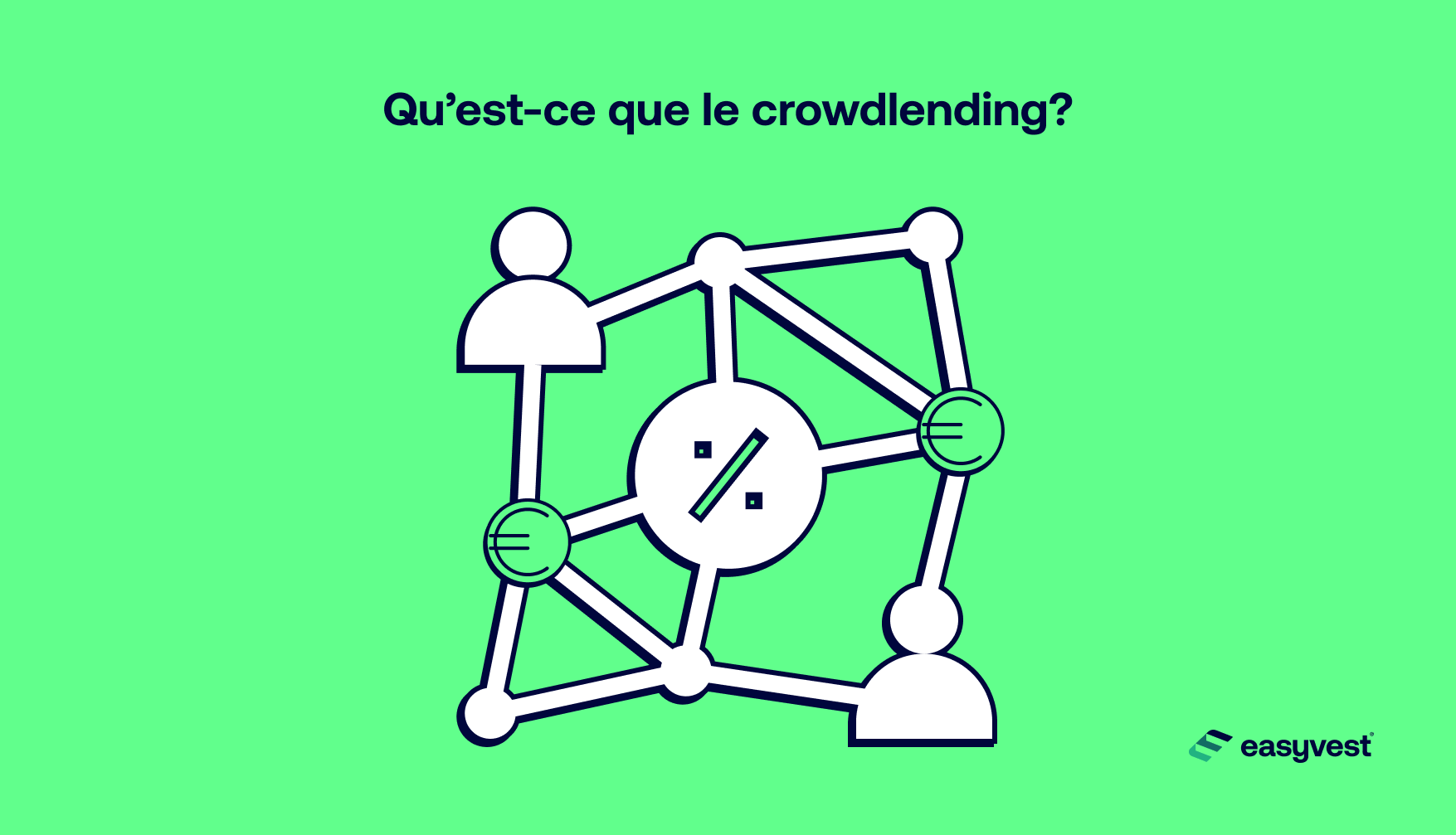 Réseau de prêteurs dans un système de crowdlending