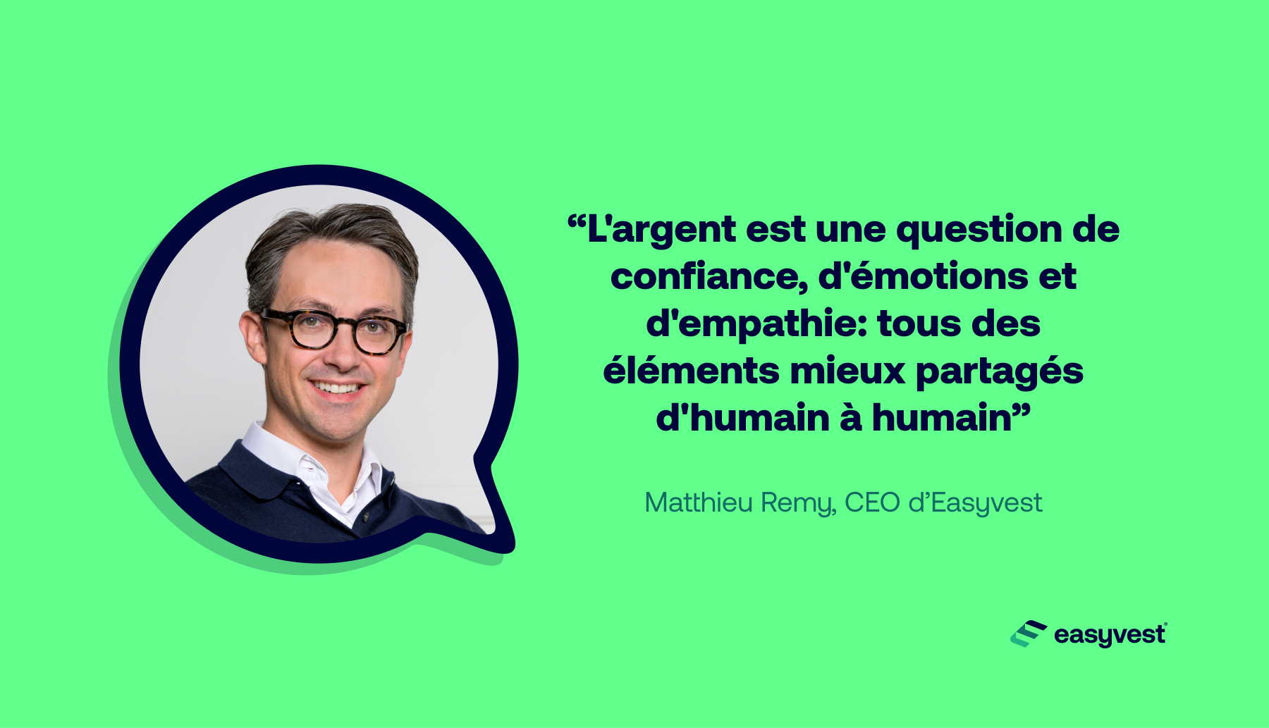 L'opinion de Matthieu Remy, co-fondateur et CEO d'Easyvest, sur l'intelligence artificielle dans la gestion de patrimoine.