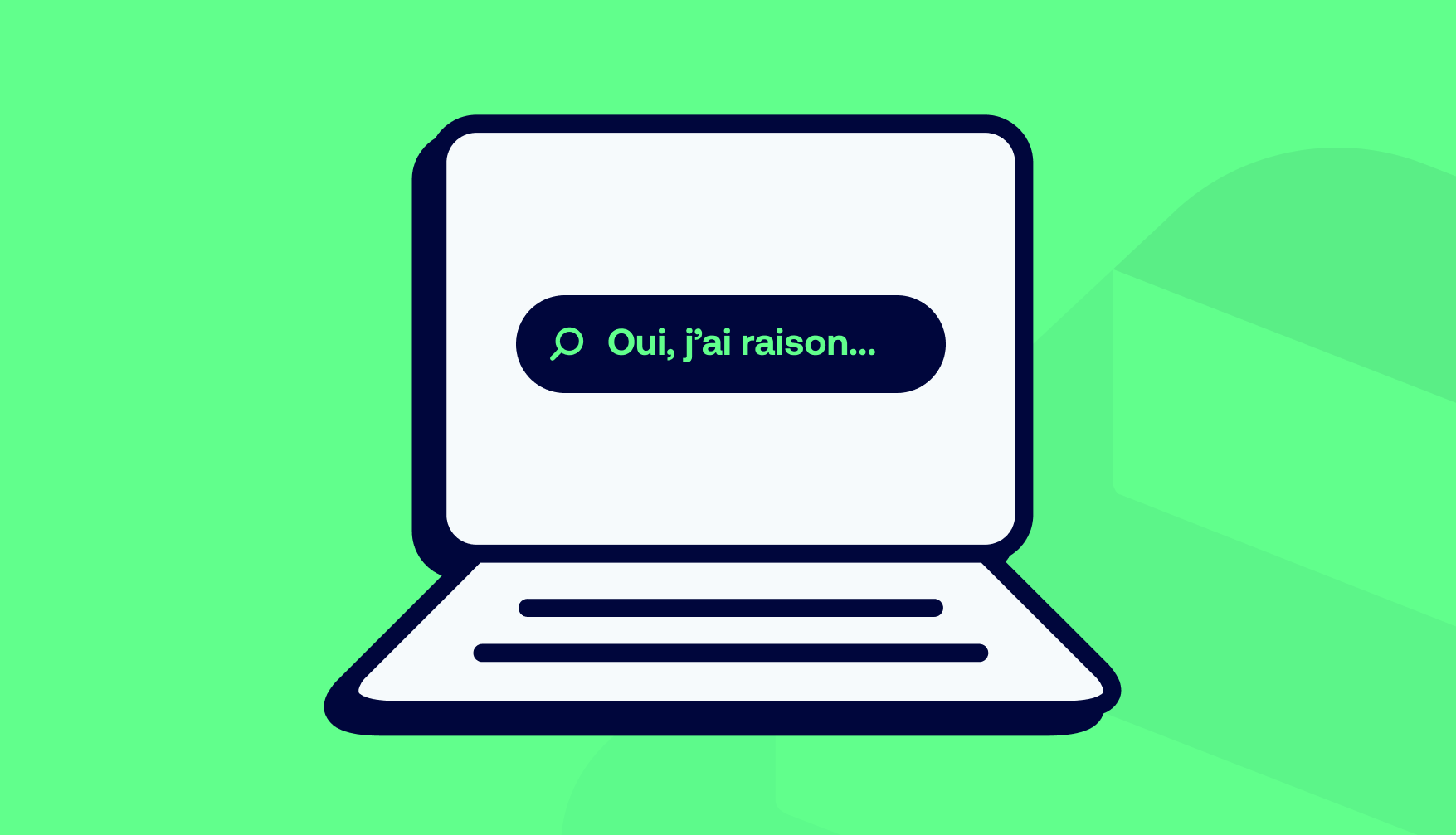 Biais de confirmation: pas le temps pour la contradiction