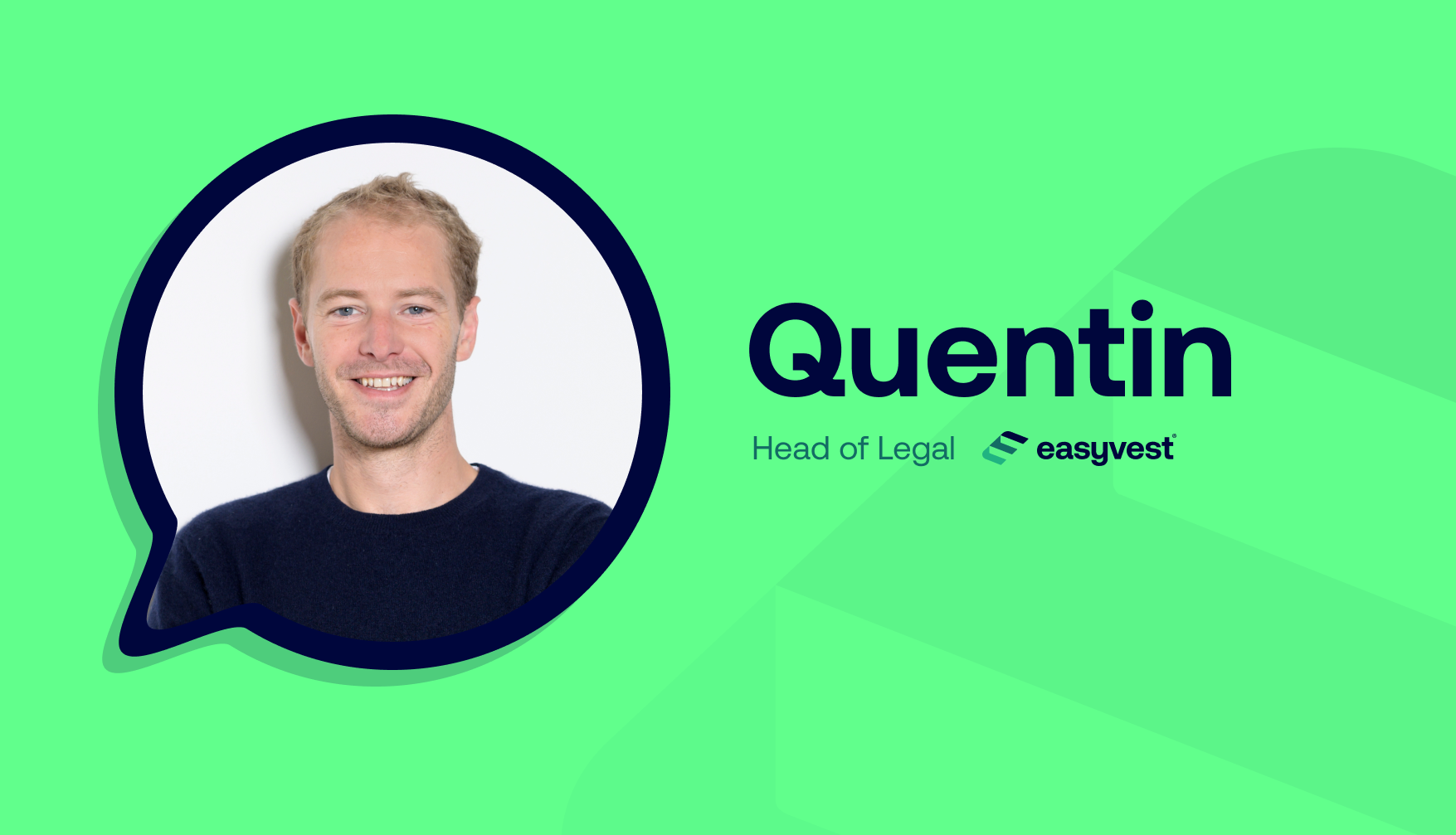 Maak kennis met Quentin van easyvest