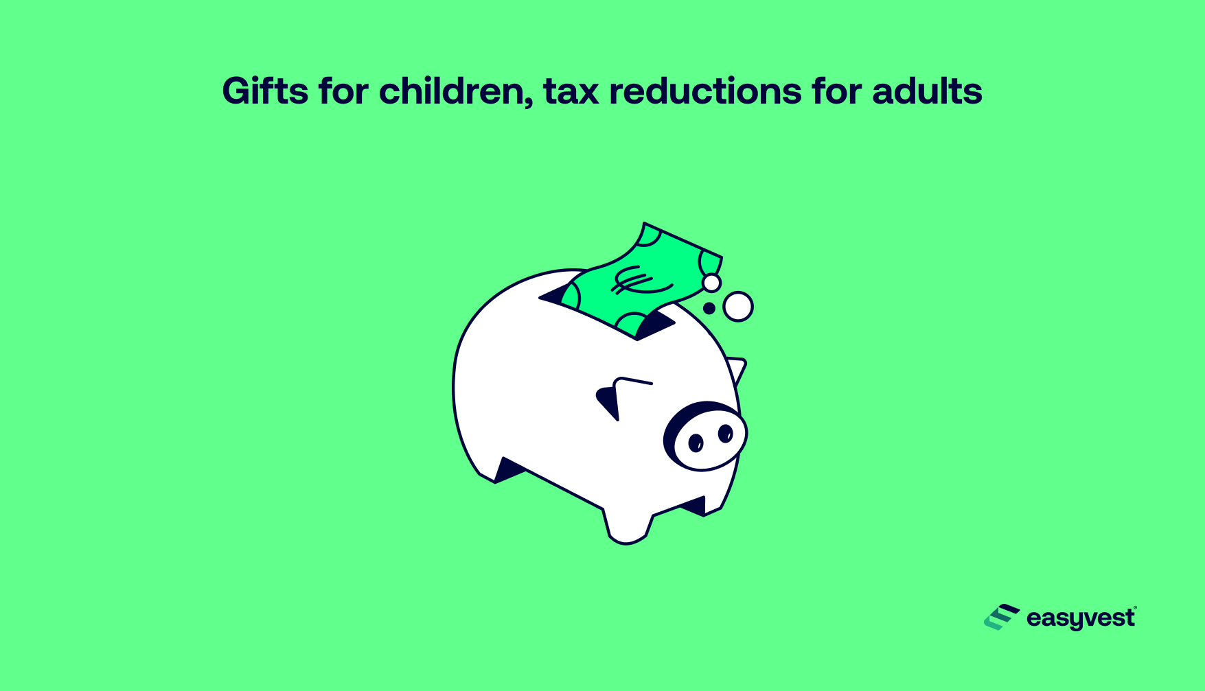 December: gifts for children, tax reductions for adults