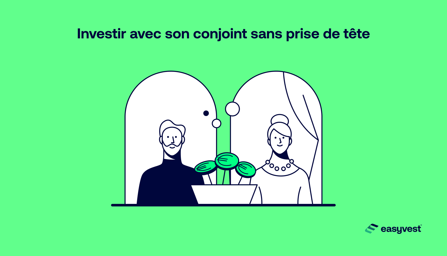 Avec un compte-titres joint, l'investissement devient une affaire de couple