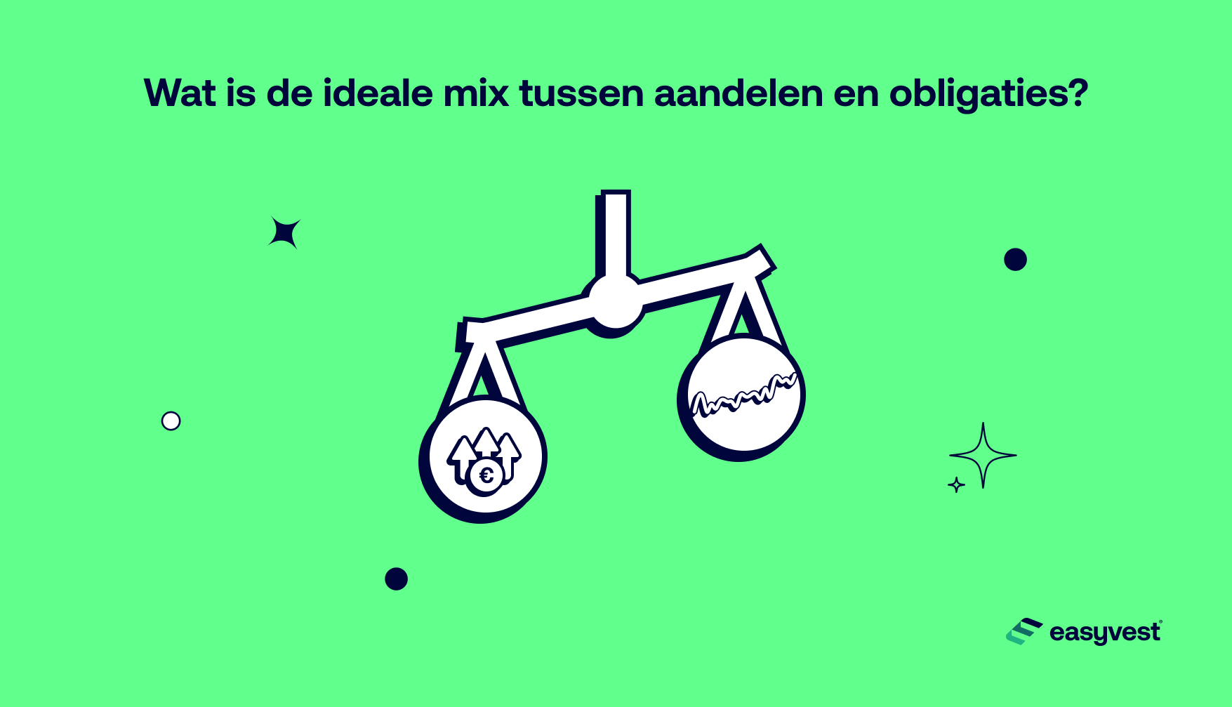 Wat is de ideale mix tussen aandelen en obligaties?