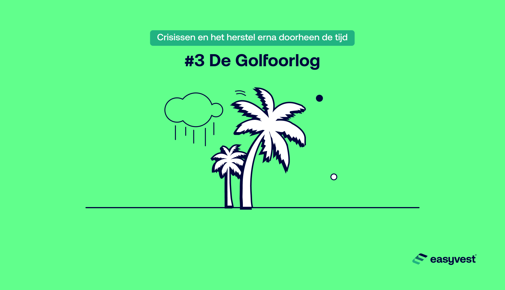 Crisissen en herstel erna doorheen de tijd: de Golfoorlog