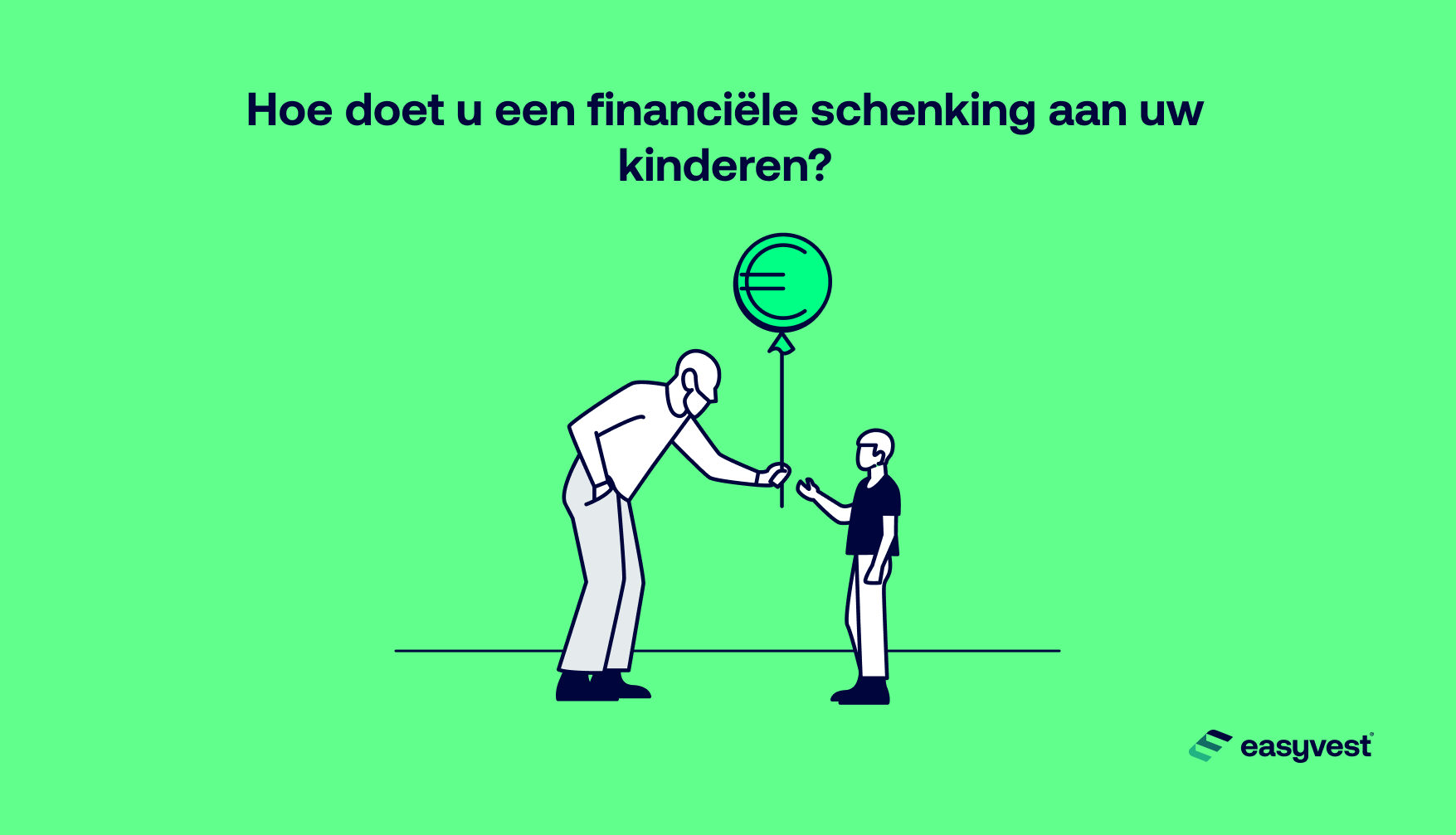 Hoe doet u een financiële schenking aan uw kinderen?