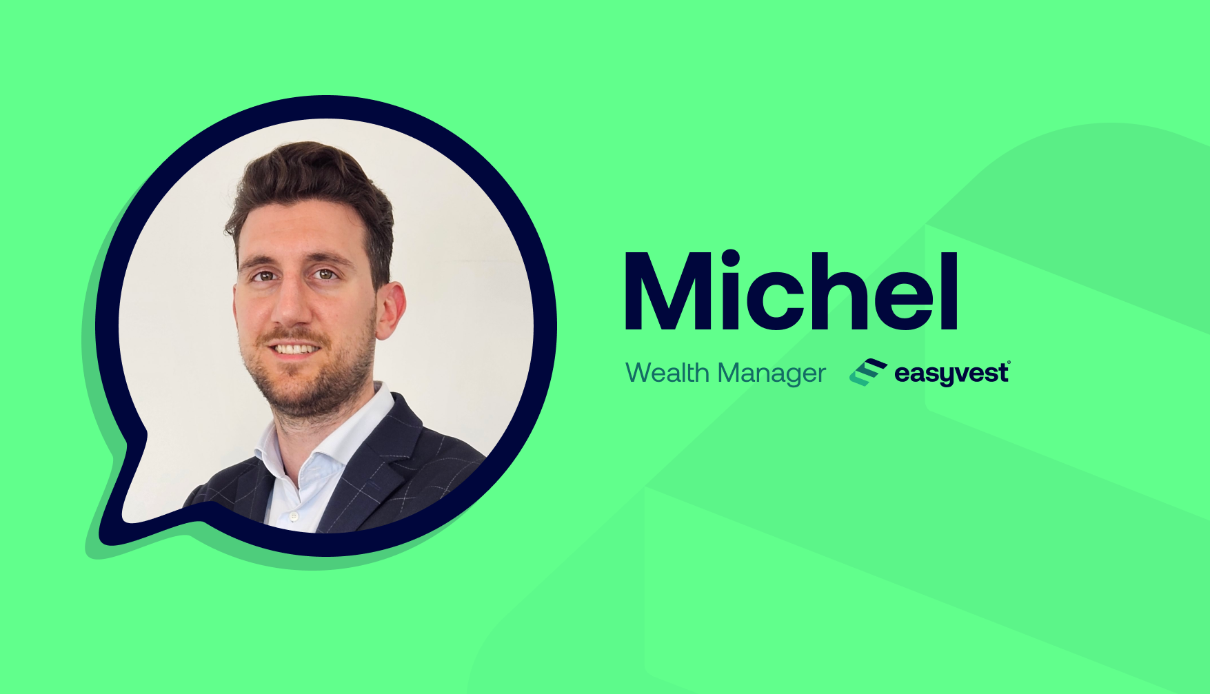 Michel Ulaj, wealth manager bij Easyvest.