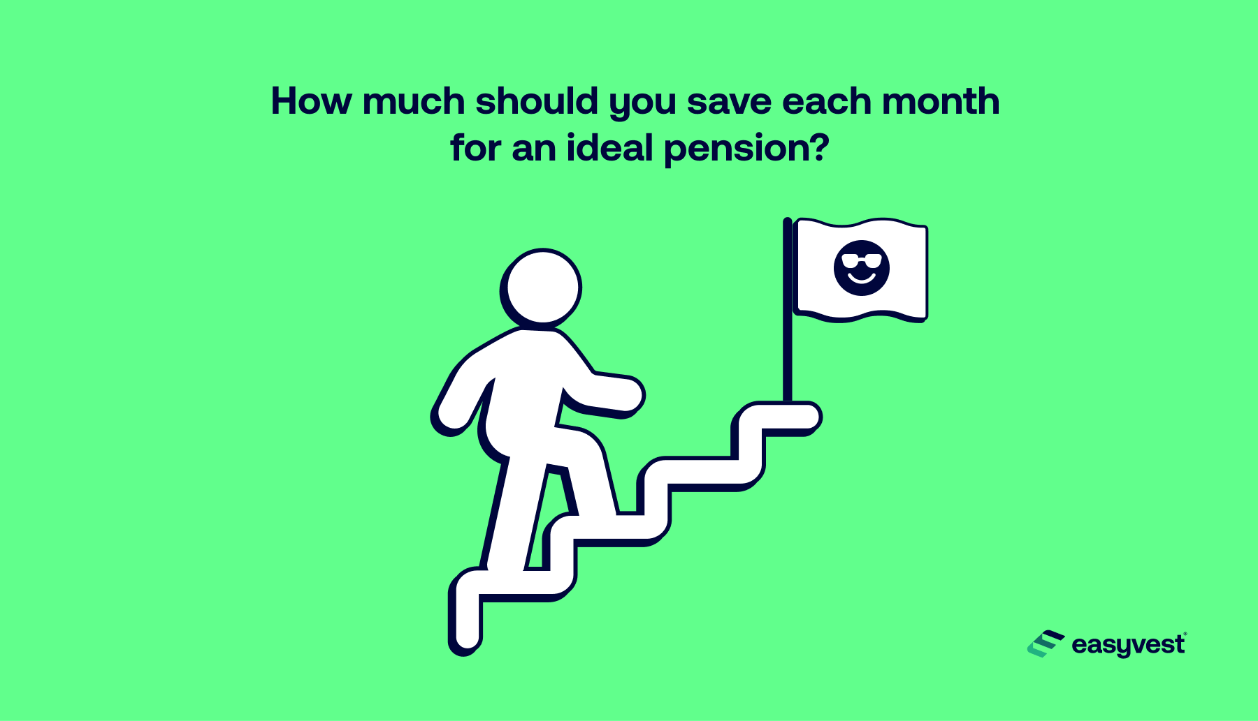 How much should you save per month for an ideal pension?