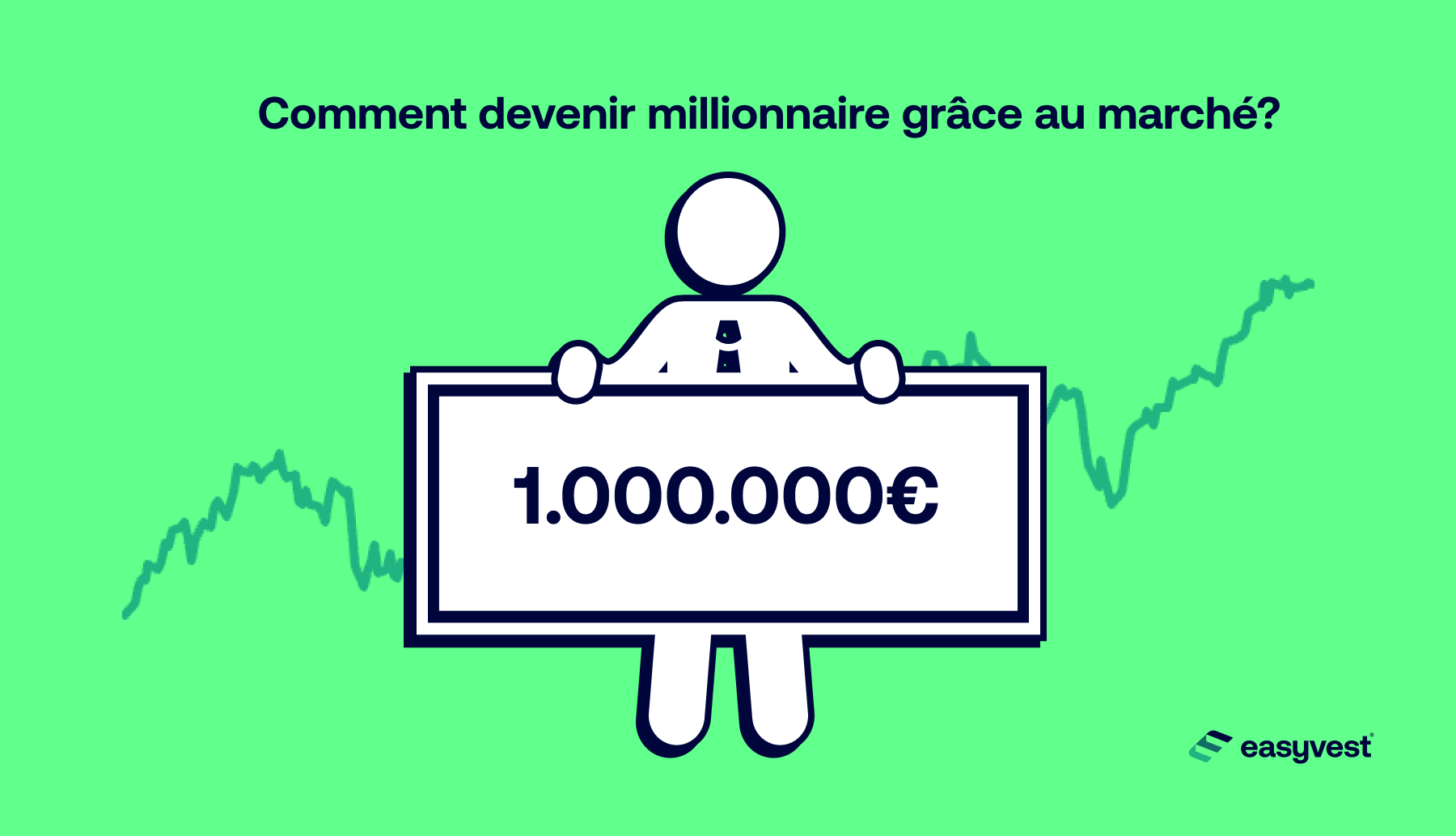 Avec un peu de discipline, il est possible d'accumuler 1 million d'euros grâce au marché boursier