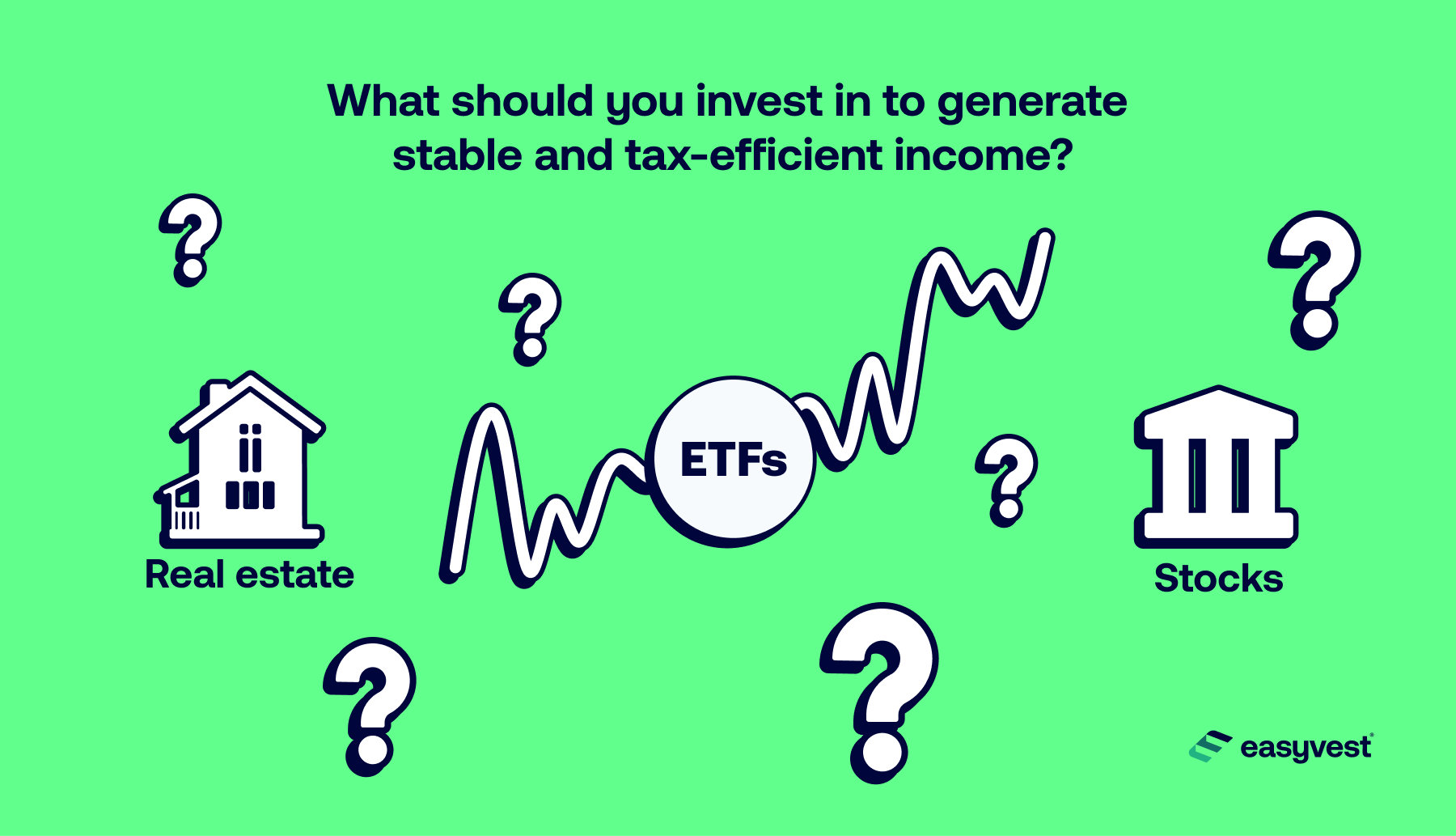 What's the best investment to generate a long-lasting income? Real estate, stocks or ETFs?
