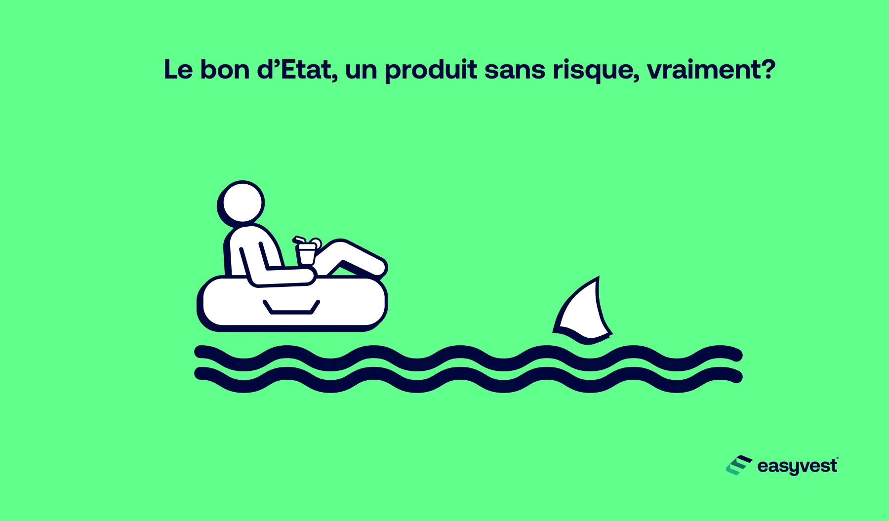 Un investisseur confiant après avoir investi dans des bons d'État ne voit pas le danger lié à ce type d'investissement.