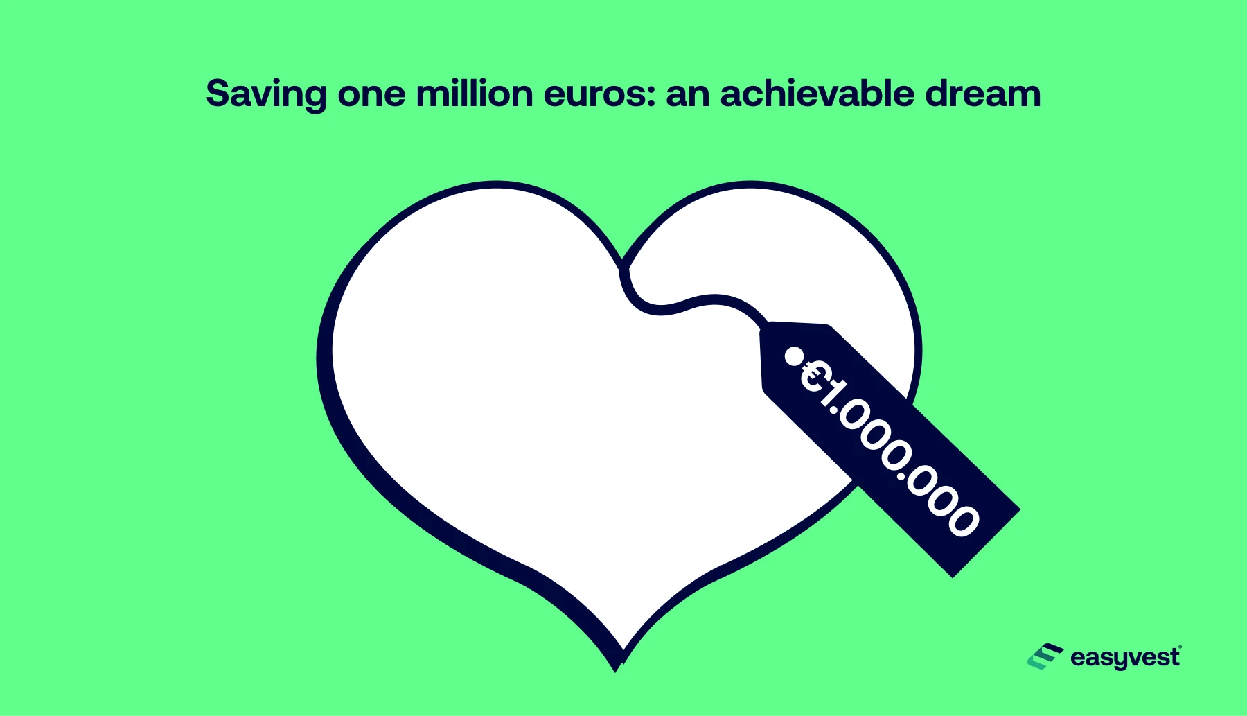 Financial happiness is a million euros