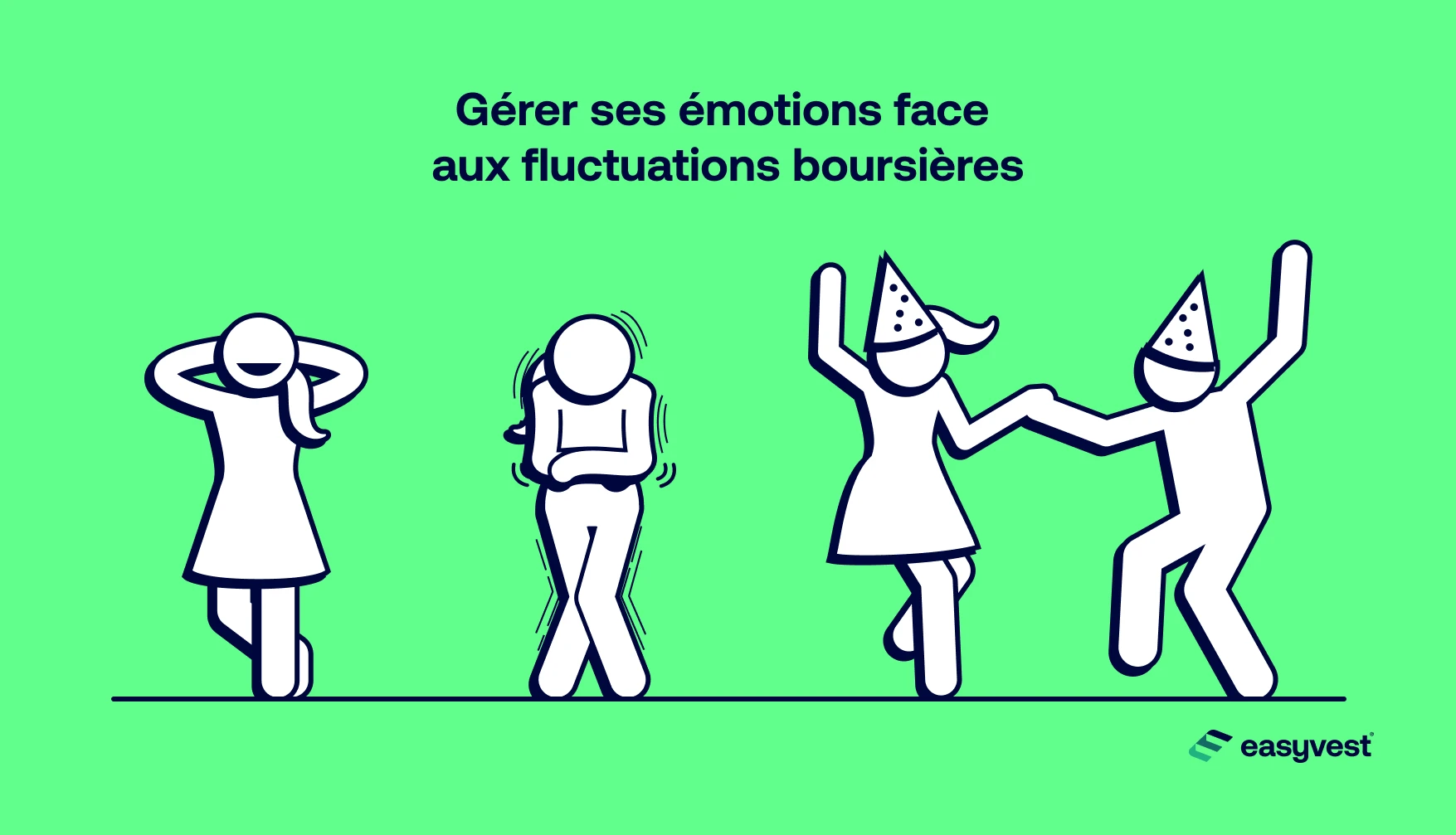 Un investisseur passe par tous types d'émotions: tranquilité, anxiété, joie.