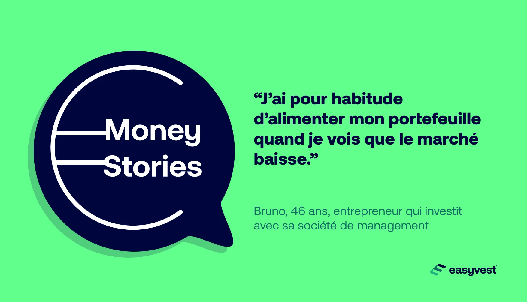 Le témoignage de Bruno, 46 ans, qui a commencé à investir avec sa société en 2022.