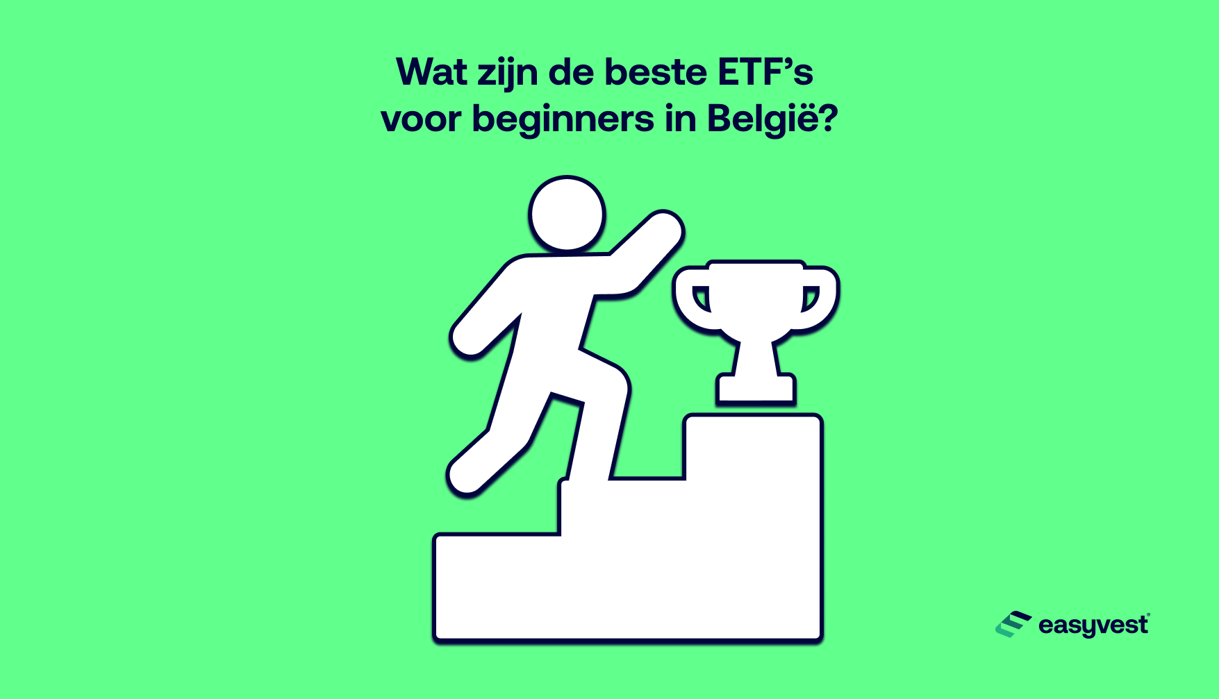 Illustratie van een beginnende belegger