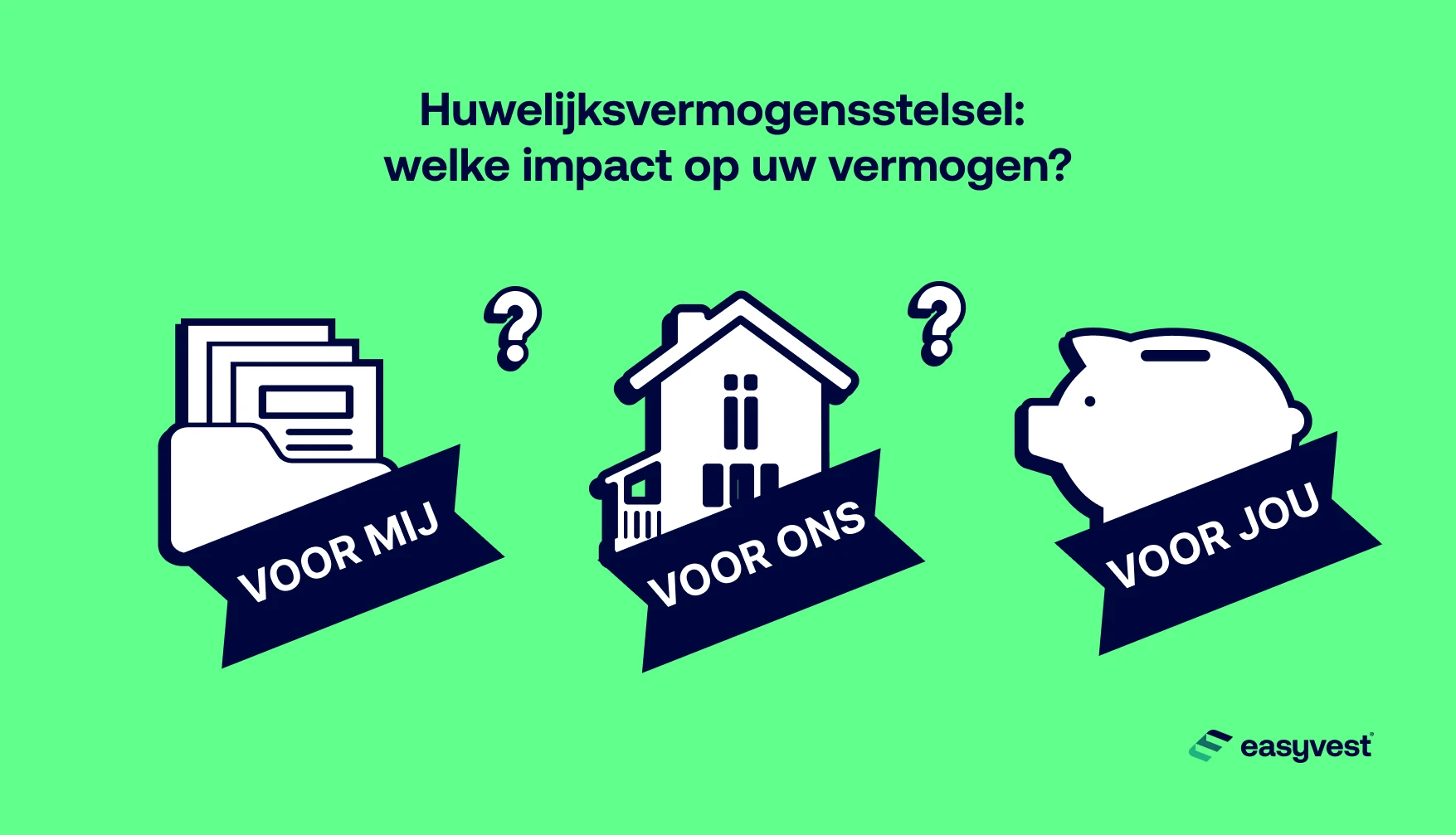 Afhankelijk van uw huwelijksstelsel, welke bezittingen zijn alleen van u en welke deelt u met uw partner? Hoe zit het met schulden?