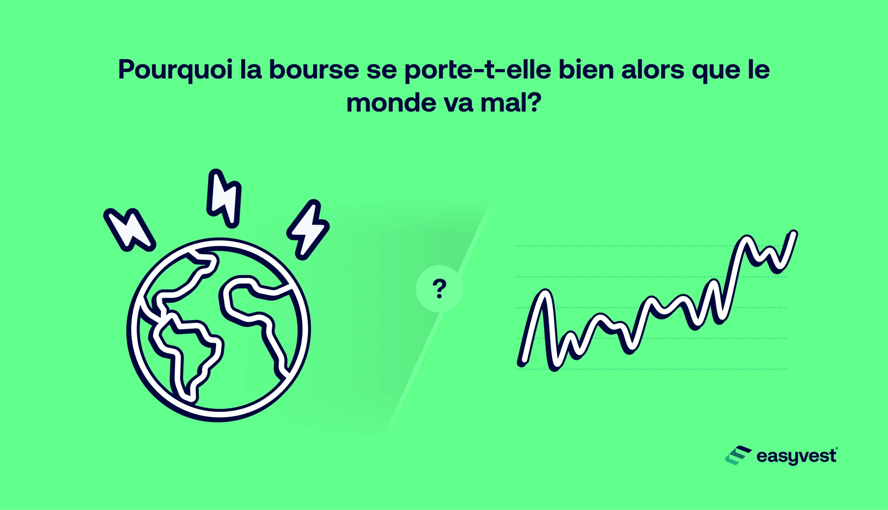 Pourquoi la bourse monte-t-elle en p&eacute;riode de crise?
